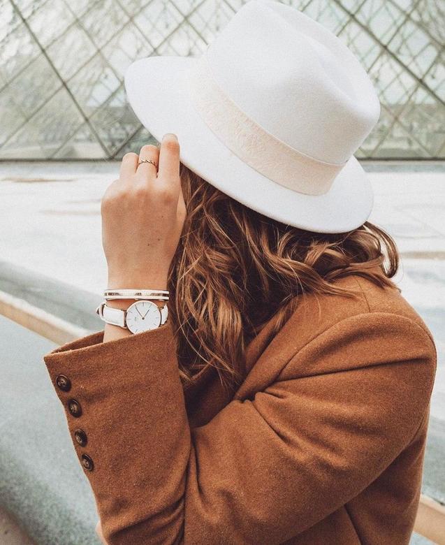 Федора FF02 из фетра/пломбир