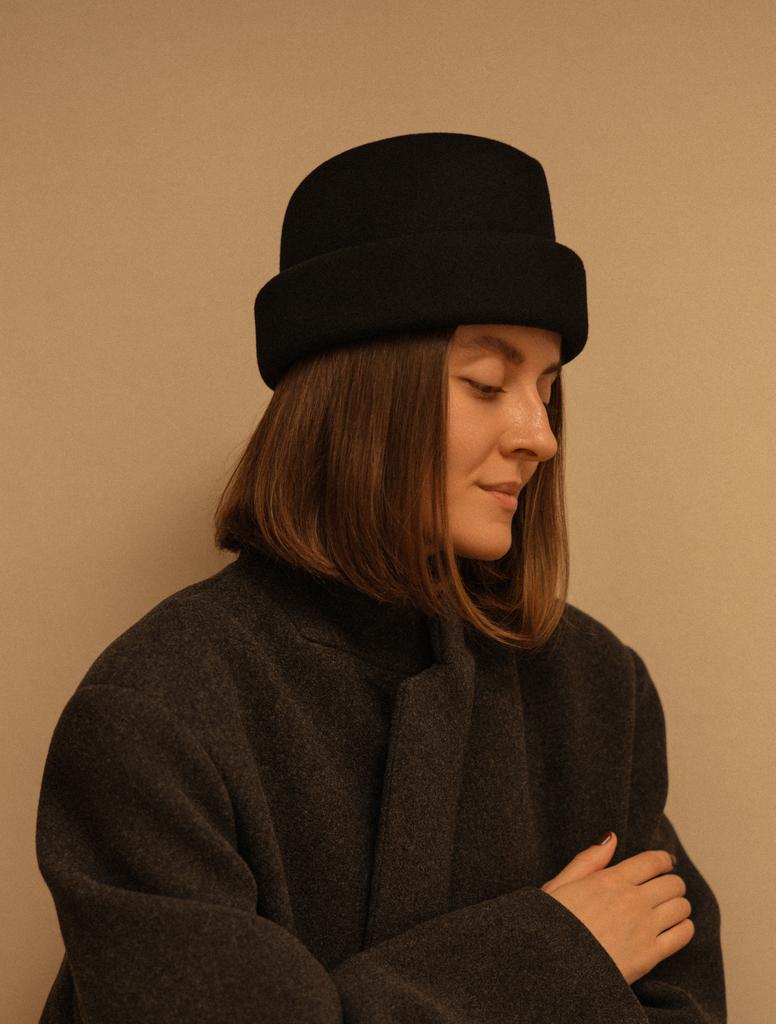 Шляпа PONCH/черный