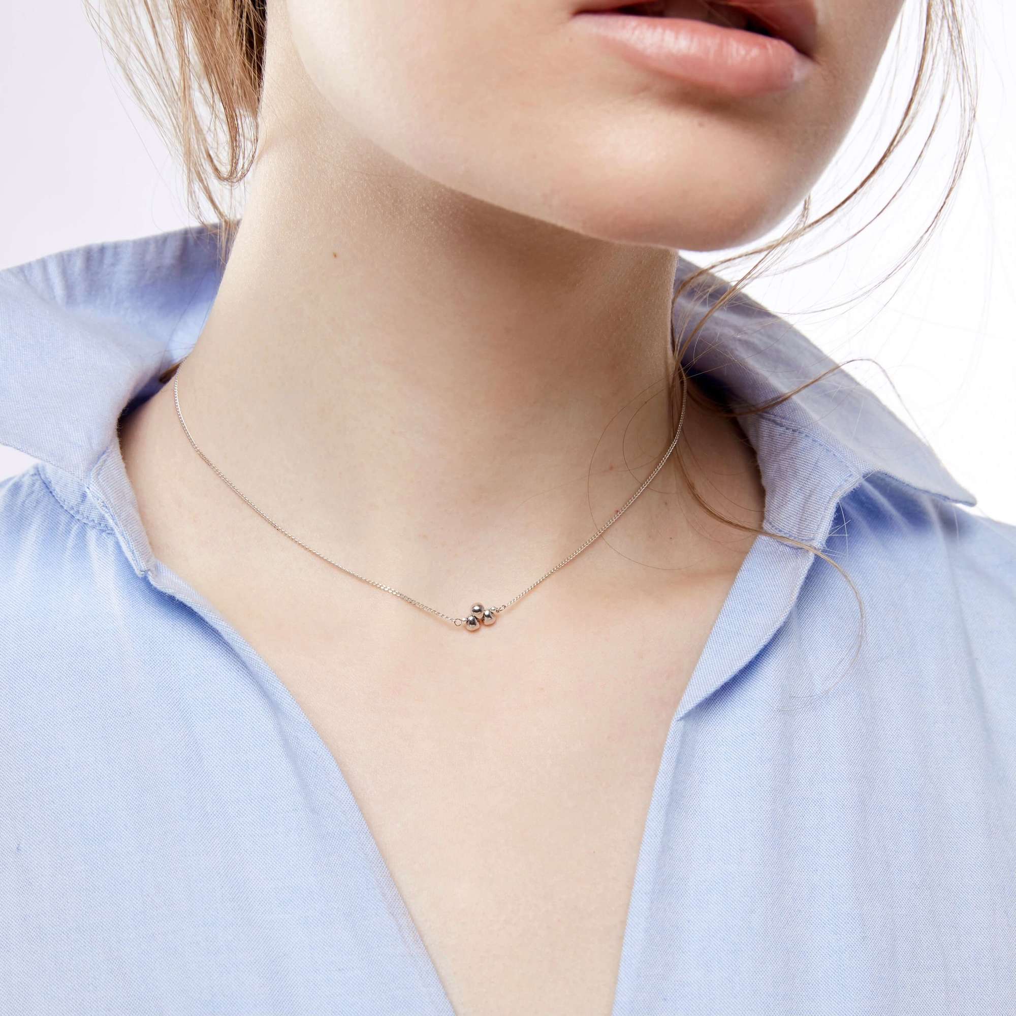 Подвеска "Droplets" с 3мя шариками