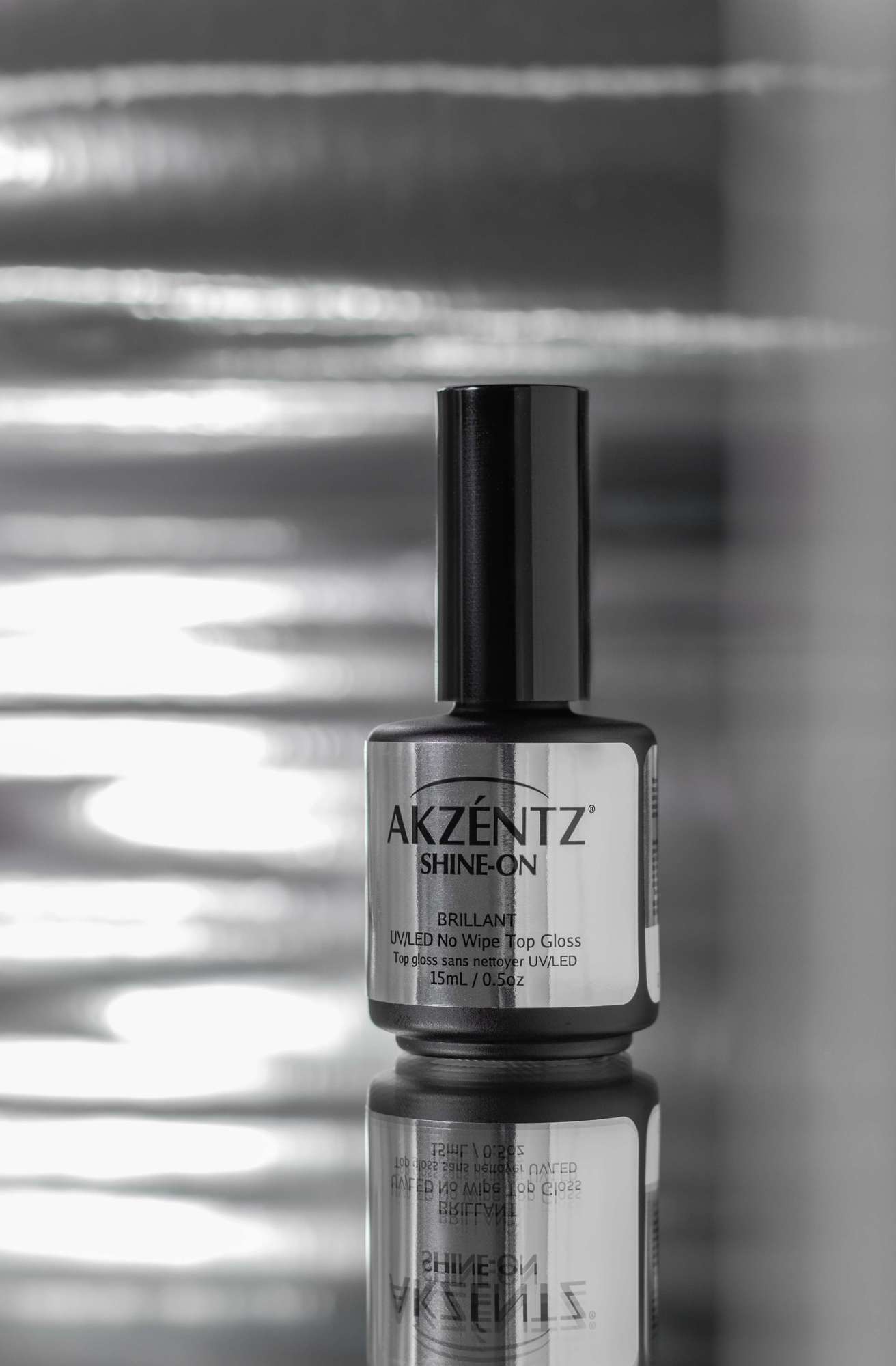 UV/LED SHINE-ON NO WIPE TOP GLOSS/Верхнее покрытие ультраблеск