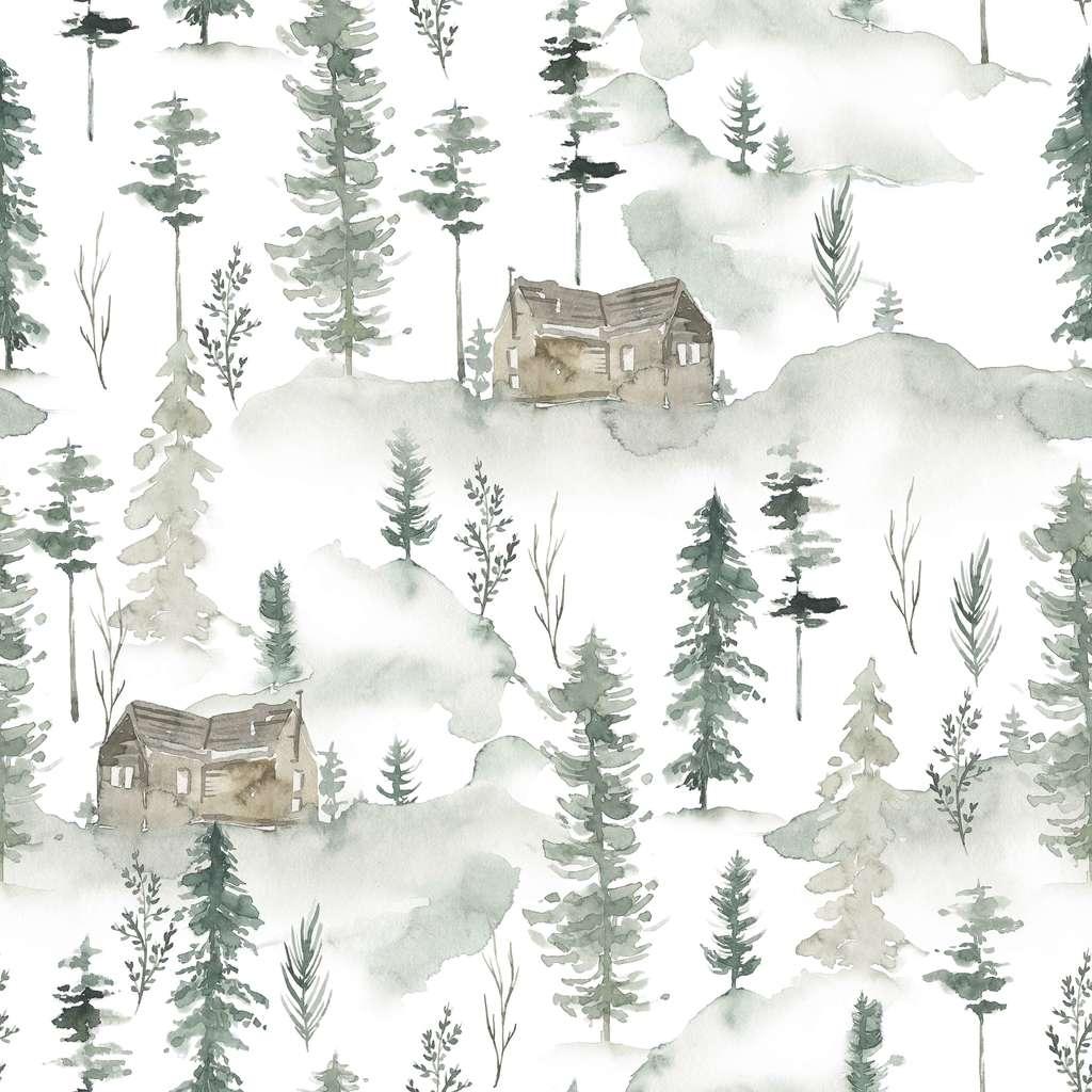 Wild wood образец ткани