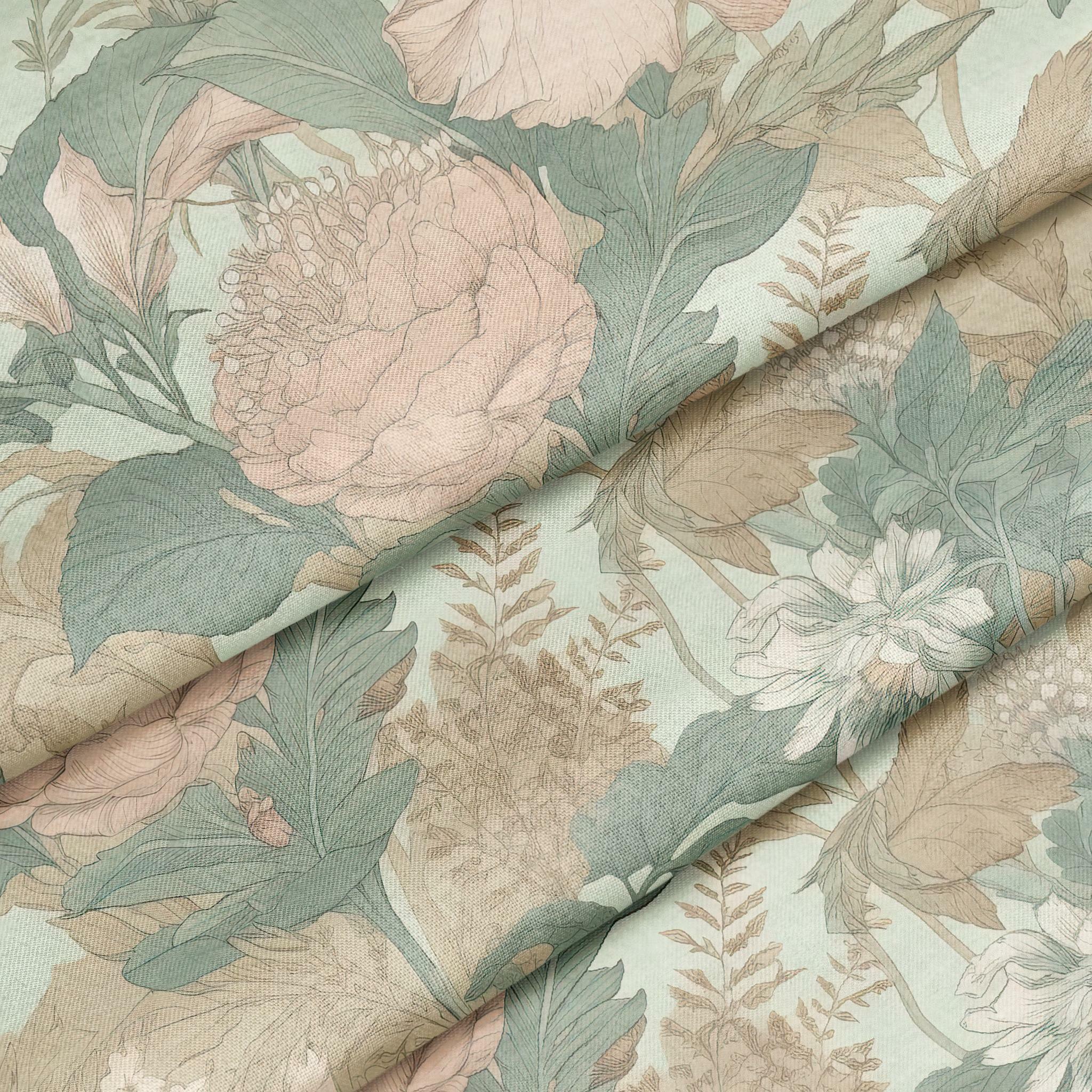 Retro flower 2 образец ткани
