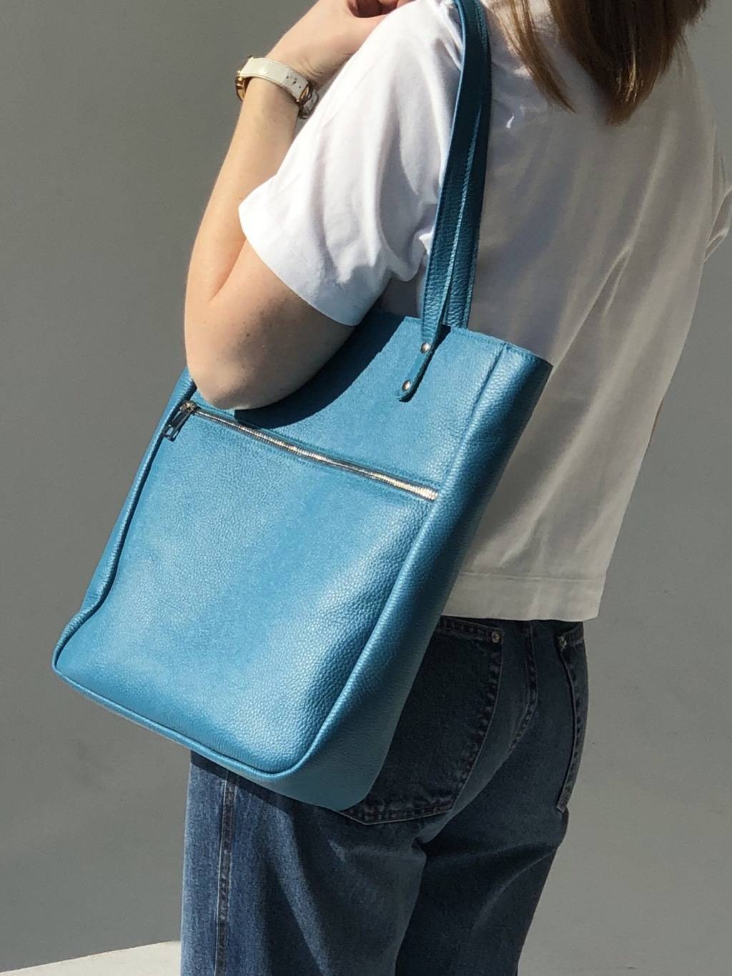 изготовление на заказ сумки из натуральной кожи LeoFisherbags SQUARE BAG (арт. 128)