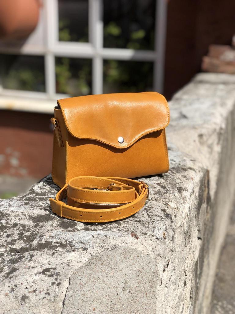 изготовление на заказ сумки из натуральной кожи Leofisherbags NUMBER 1 BAG (арт. 101)