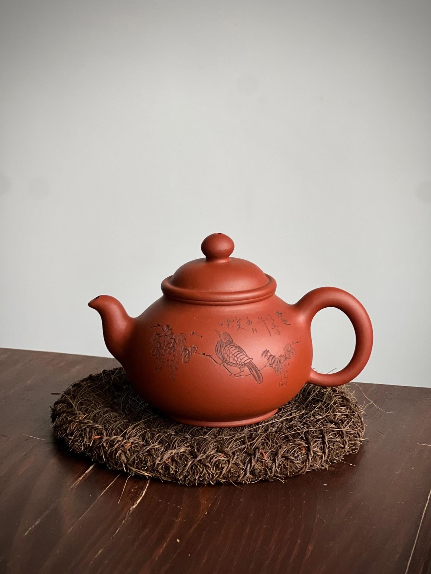 Исинский чайник "Птица" / ручная работа