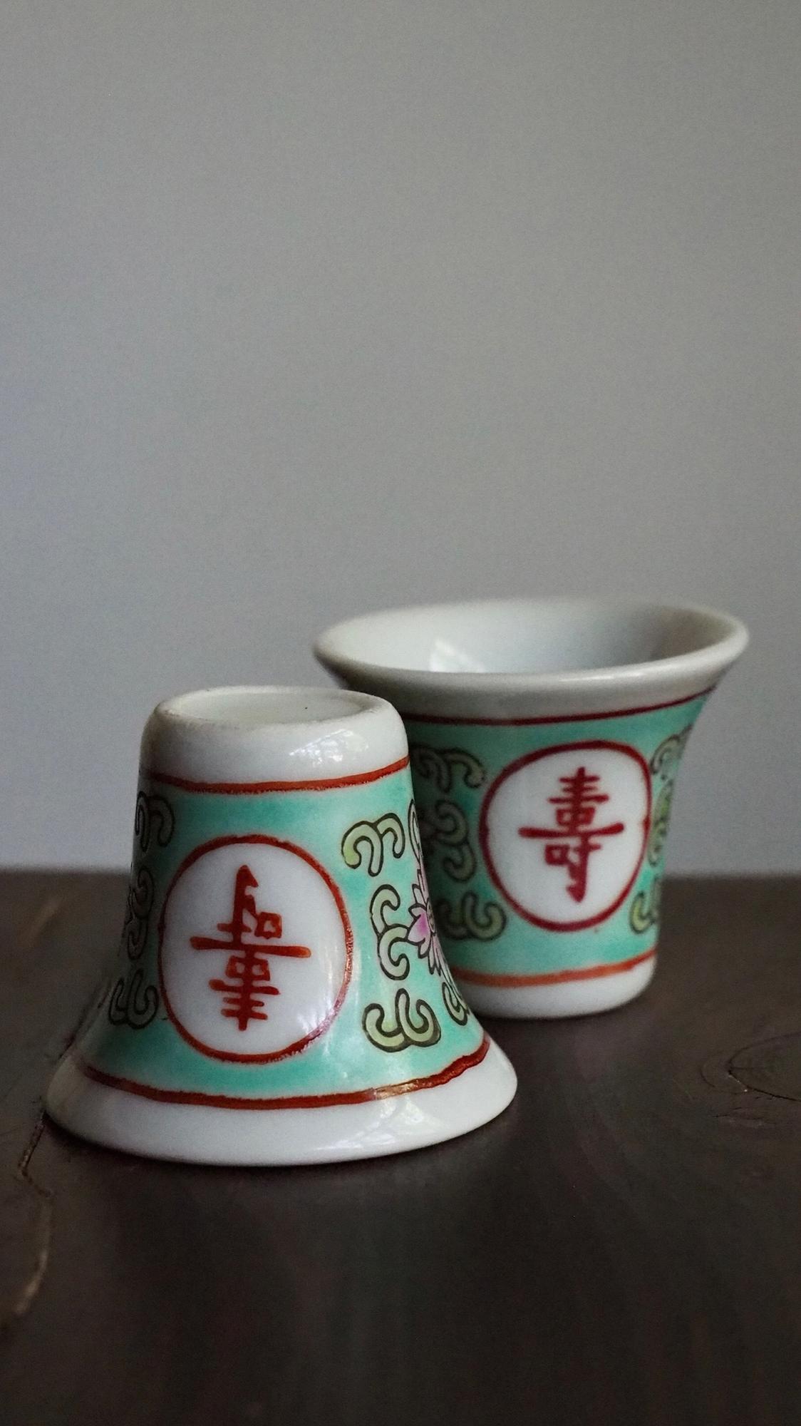 Винтажные китайские пиалы