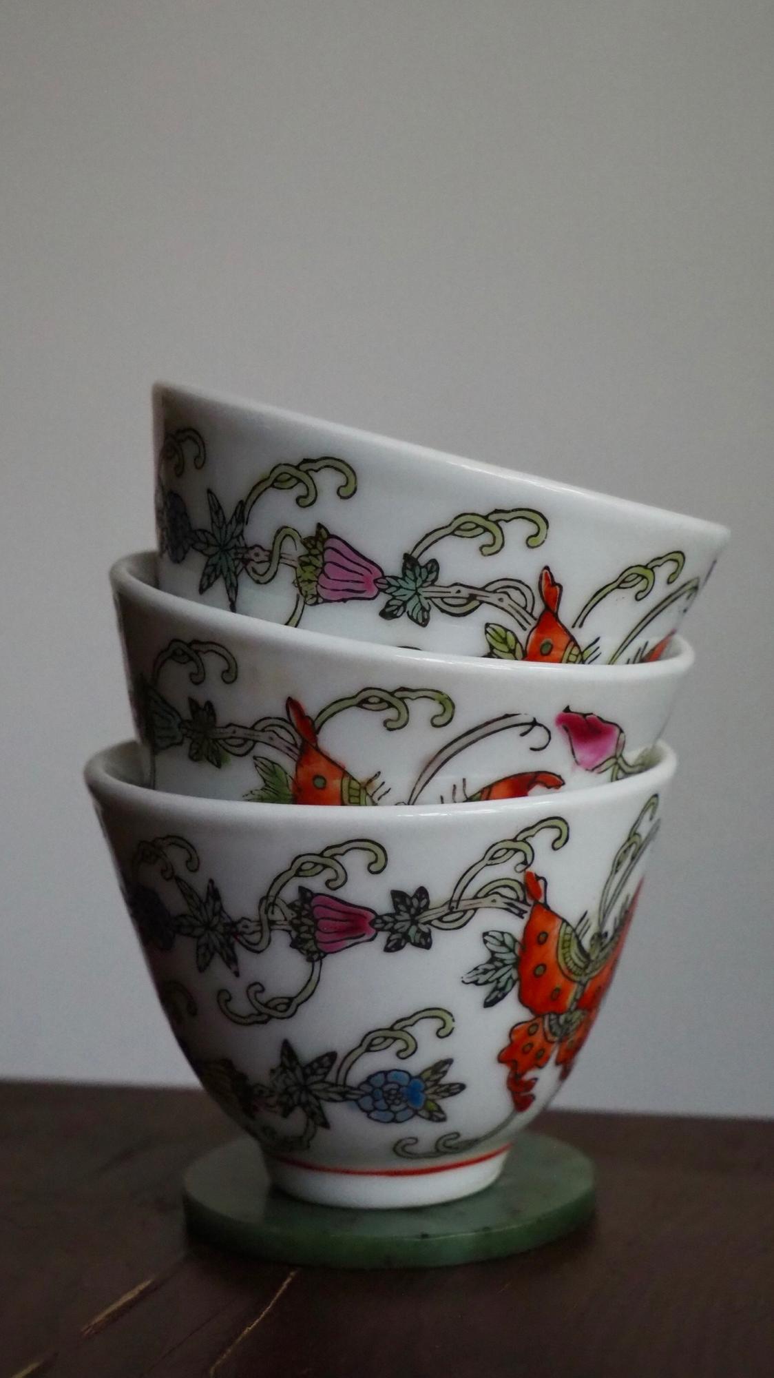 Винтажные китайские пиалы