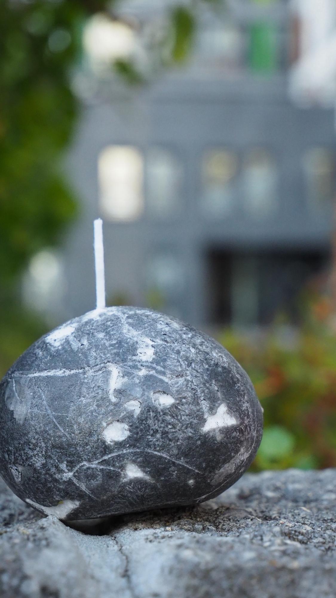 Свеча "Галька"