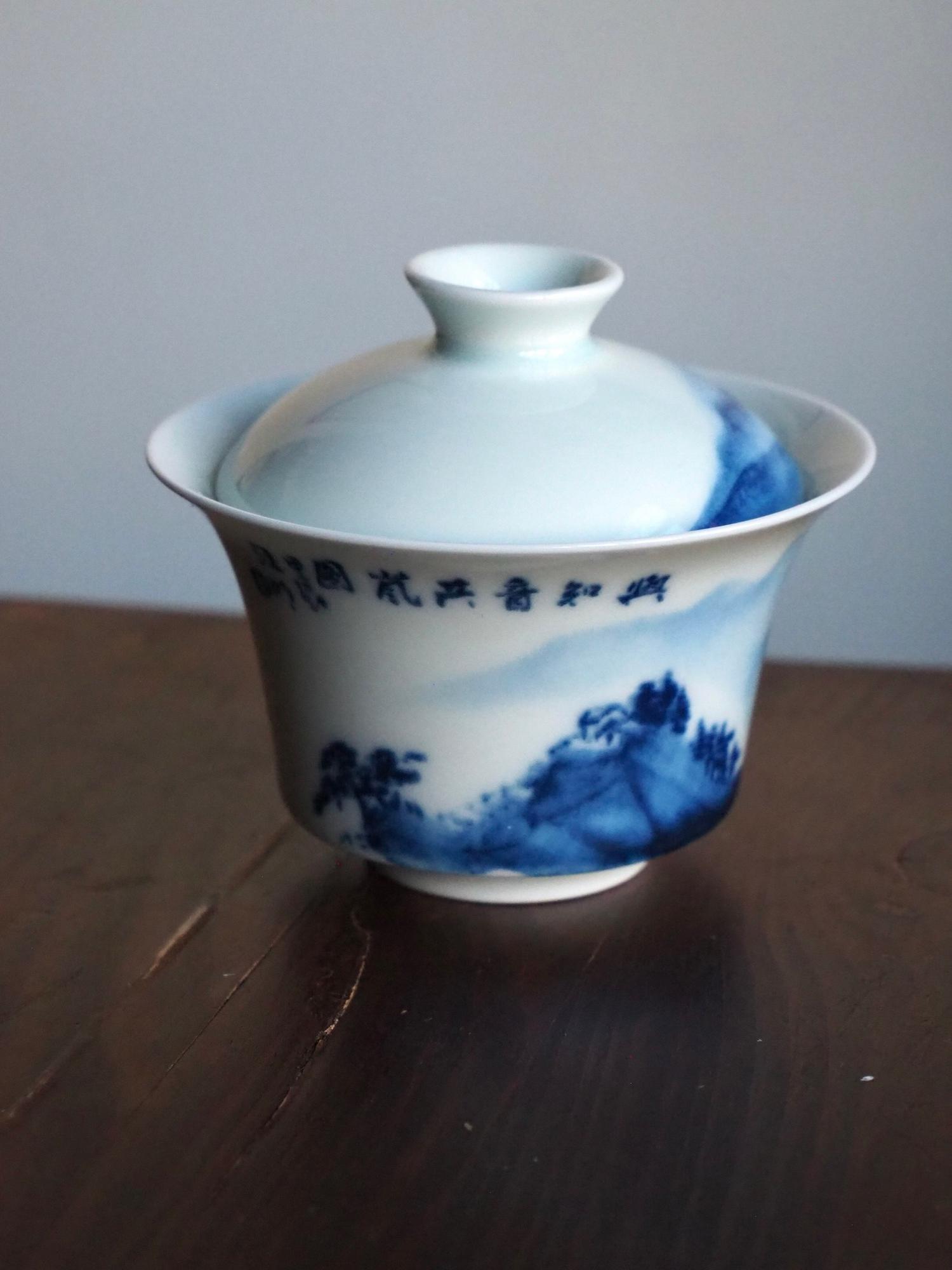 Авторская гайвань из Цзиндэчжэнь