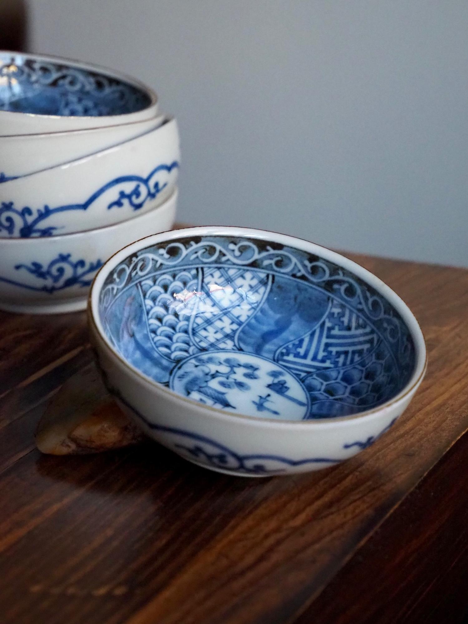 Винтажные японские пиалы