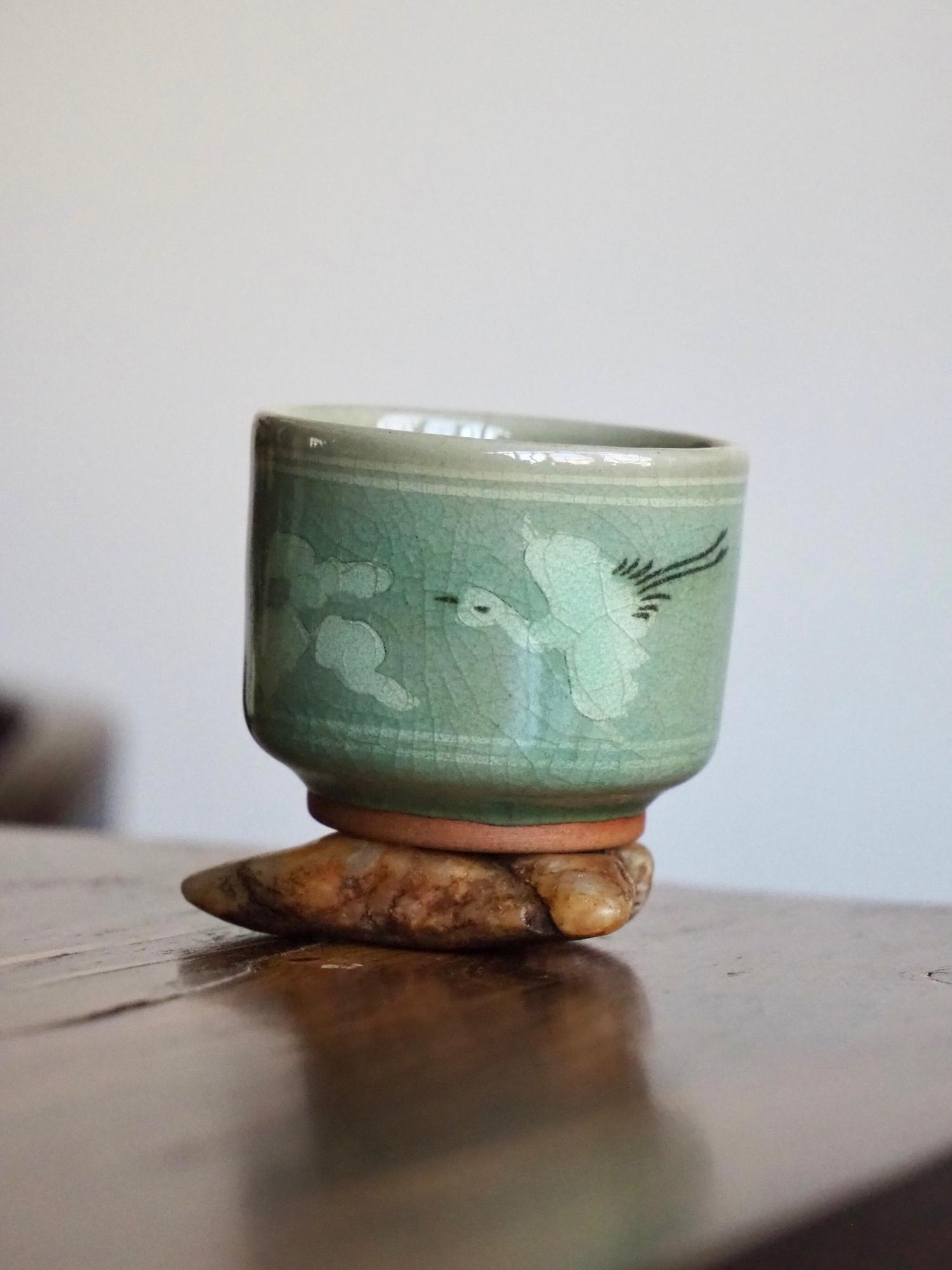 Винтажная японская пиала