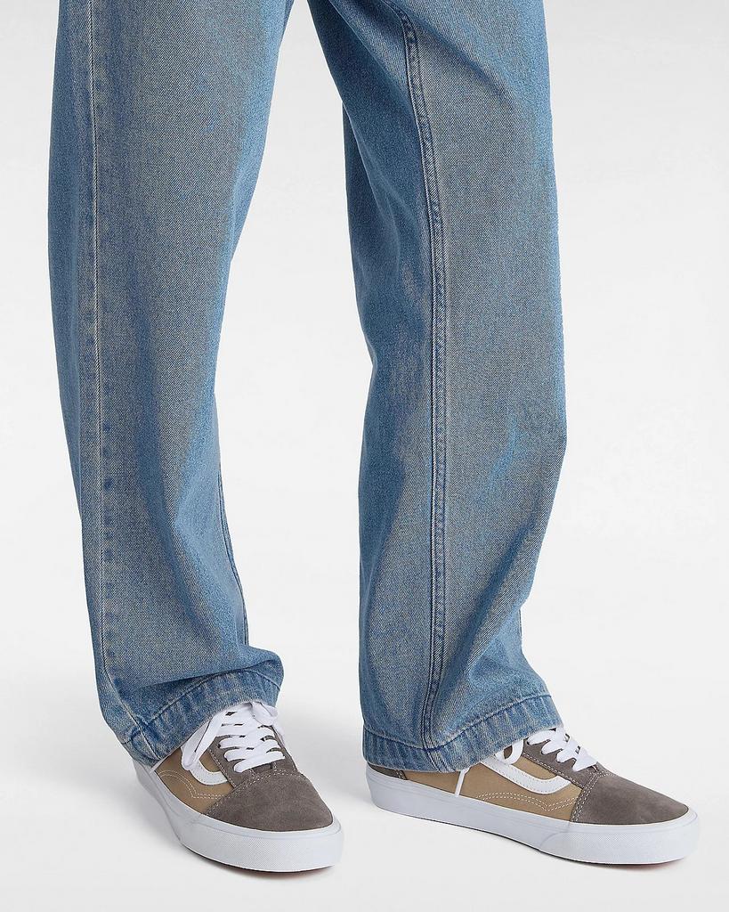 スニーカー ^VANS^ Old School Canvas Suede Block Brown VN000CT8BRO1 Все > КЕДЫ VANS Old Skool Canvas/Suede Block BROWN купить в