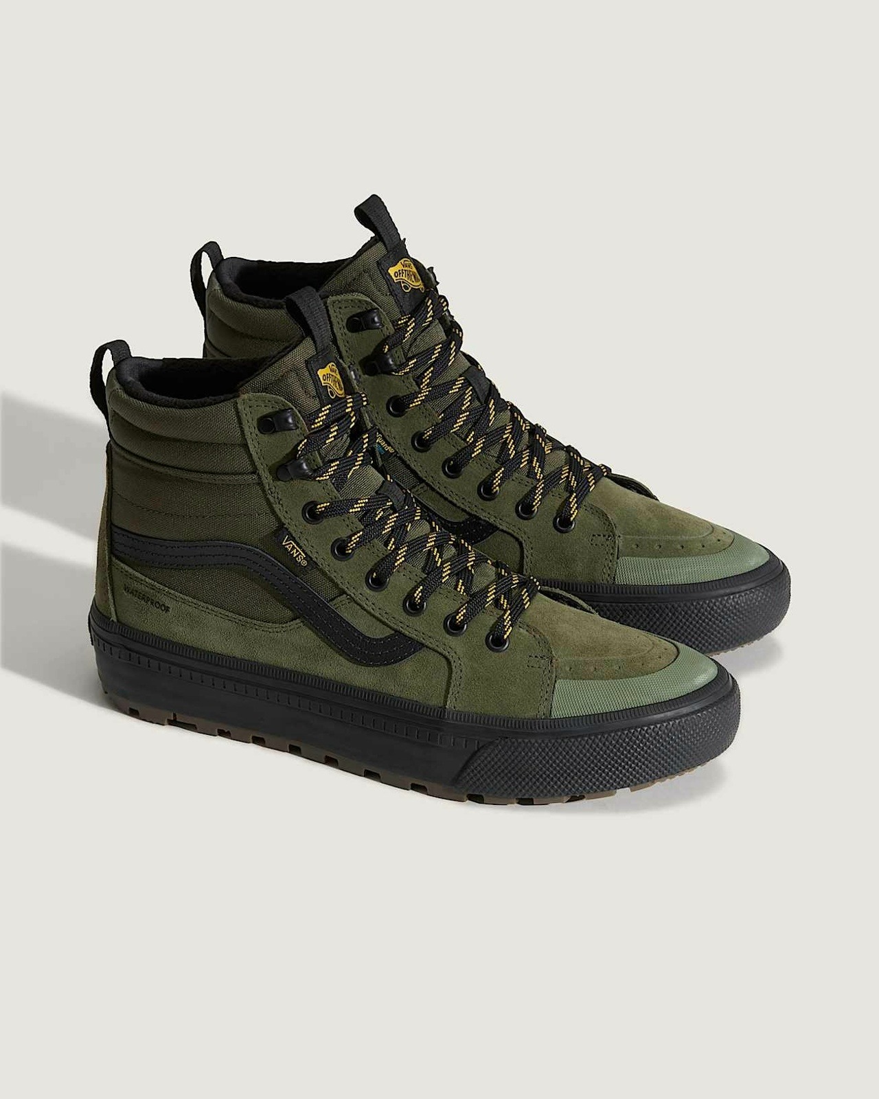 КЕДЫ MTE SK8-HI WATERPROOF INSULATED GREEN/BLACK