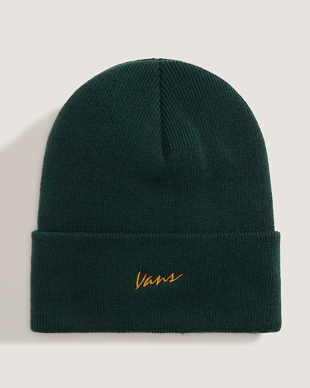 ШАПКА VANS CLASSIC SCRIPT TALL CUFF BEANIE DRIED KELP