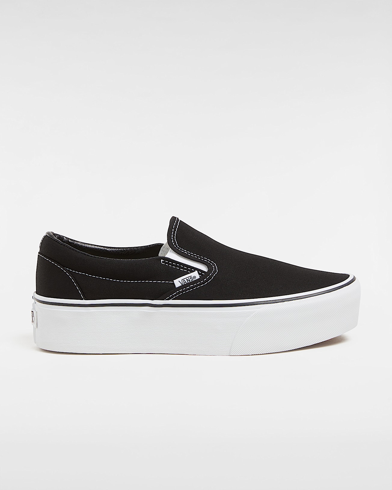 СЛИПОНЫ UA CLASSIC SLIP-ON STACKFORM CANVAS BLACK/TRUE WHITE