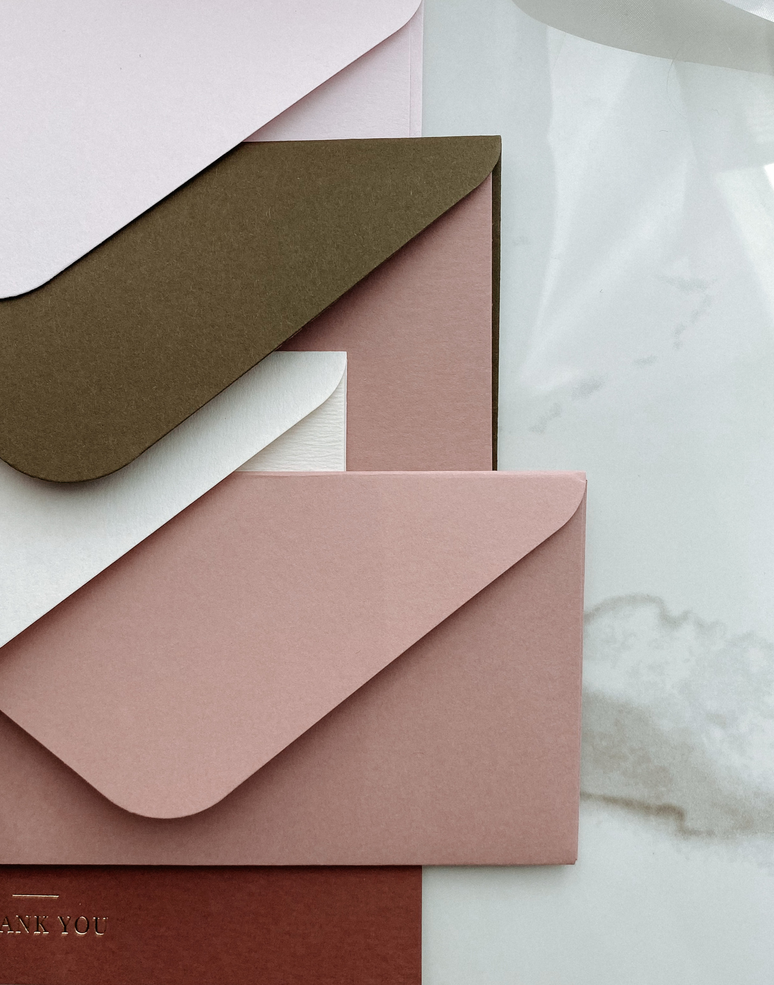 Конверты для денег "Pink & Grey"