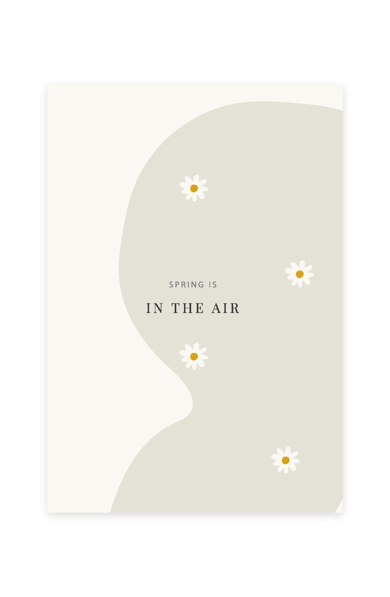 Открытка "Spring is in the air"