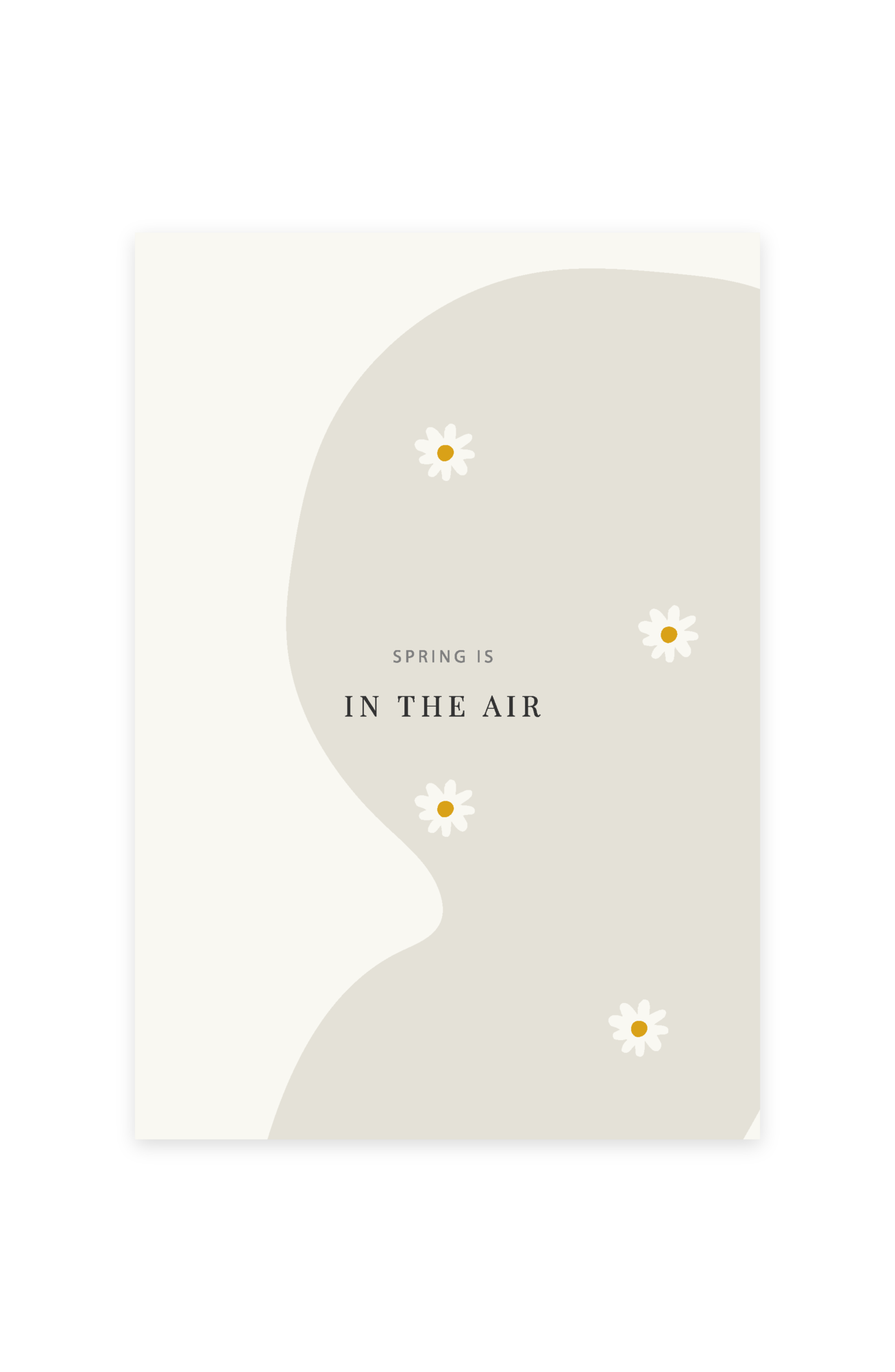 Открытка "Spring is in the air"