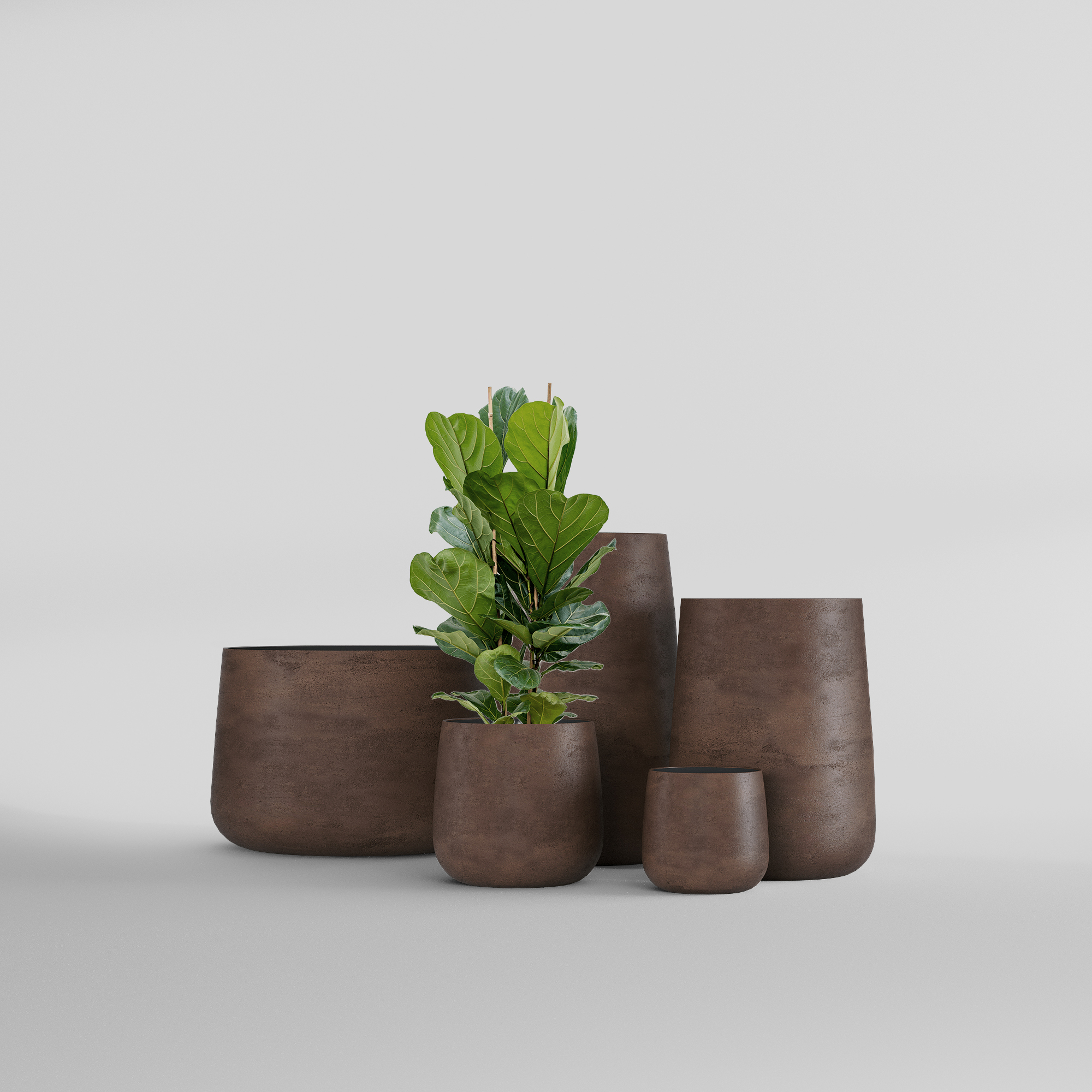 КАШПО CONE D32 H36 COFFEE