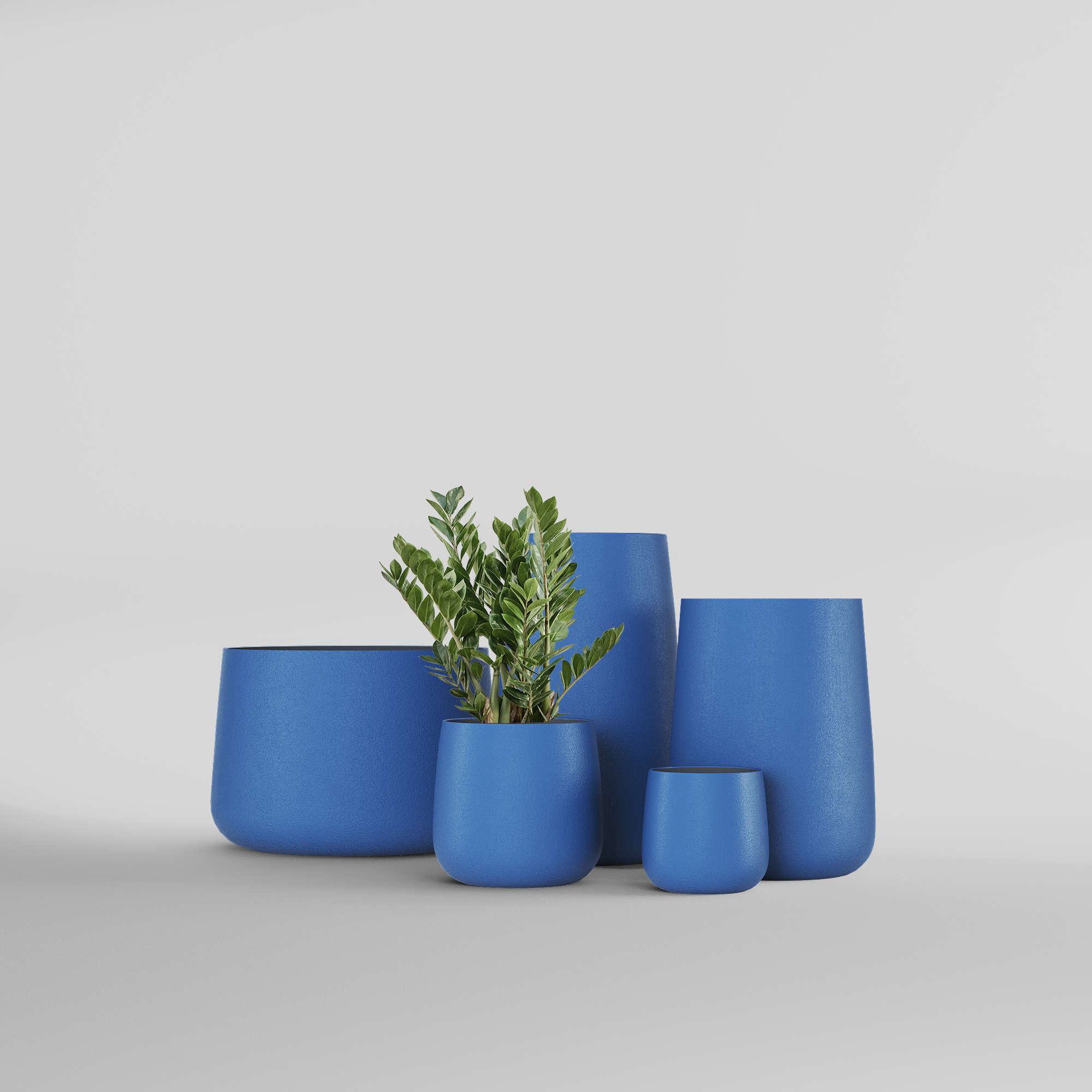 КАШПО CONE D32 H36 DARK BLUE