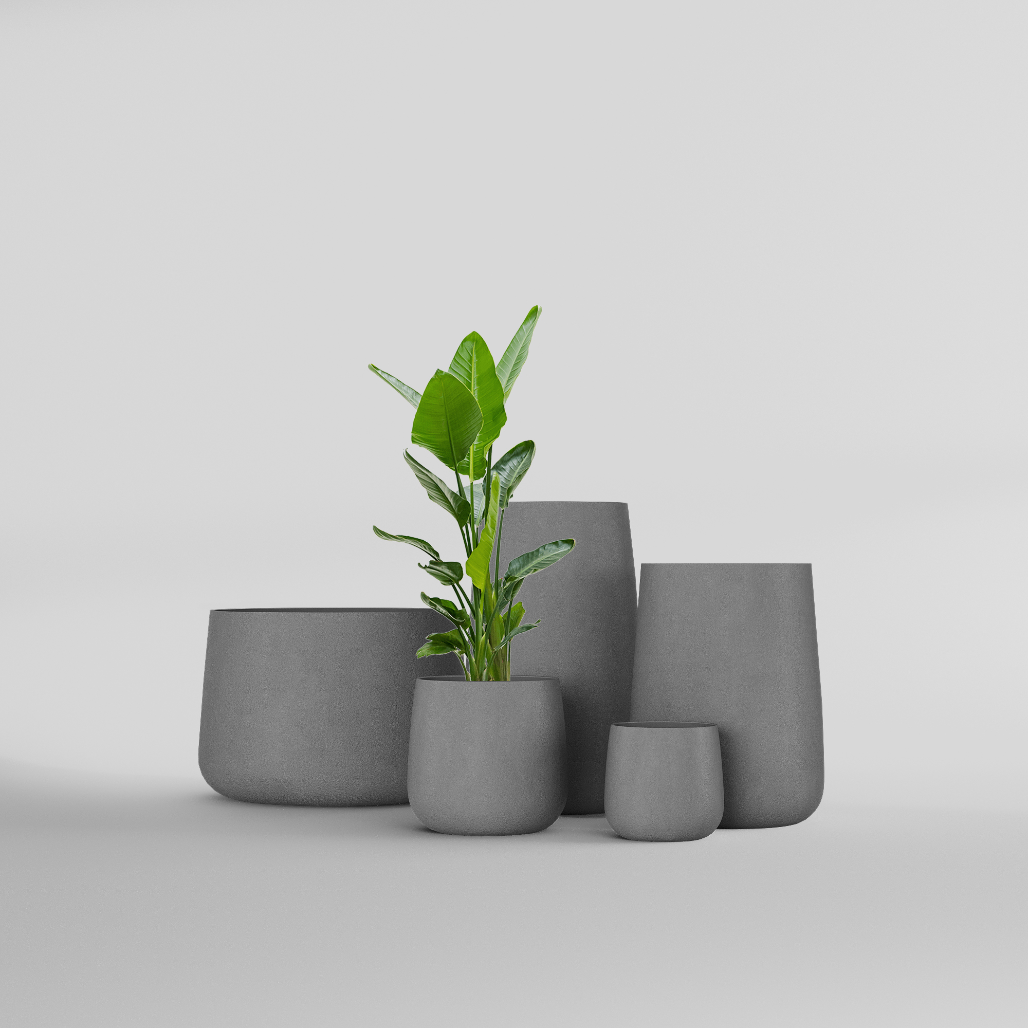 КАШПО CONE D32 H36 LONDON GREY