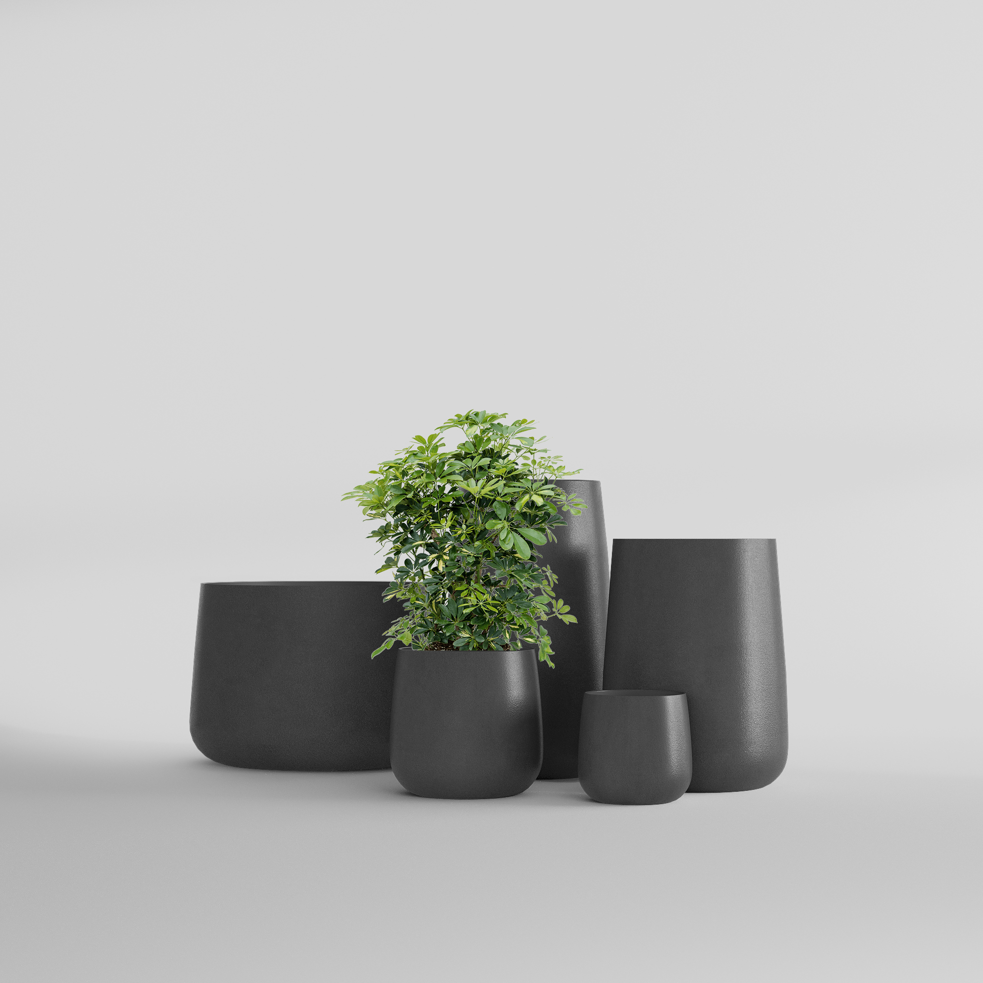 КАШПО CONE D32 H36 NERO