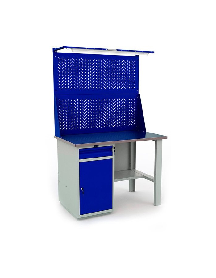 Верстак Profi 866x1200x700 (тумба WD-2+2 Экрана 1200+Свет)