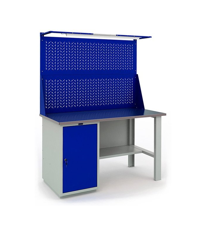 Верстак Profi 866x1400x700 (тумба WD-1+2 экрана 1400 + Свет)