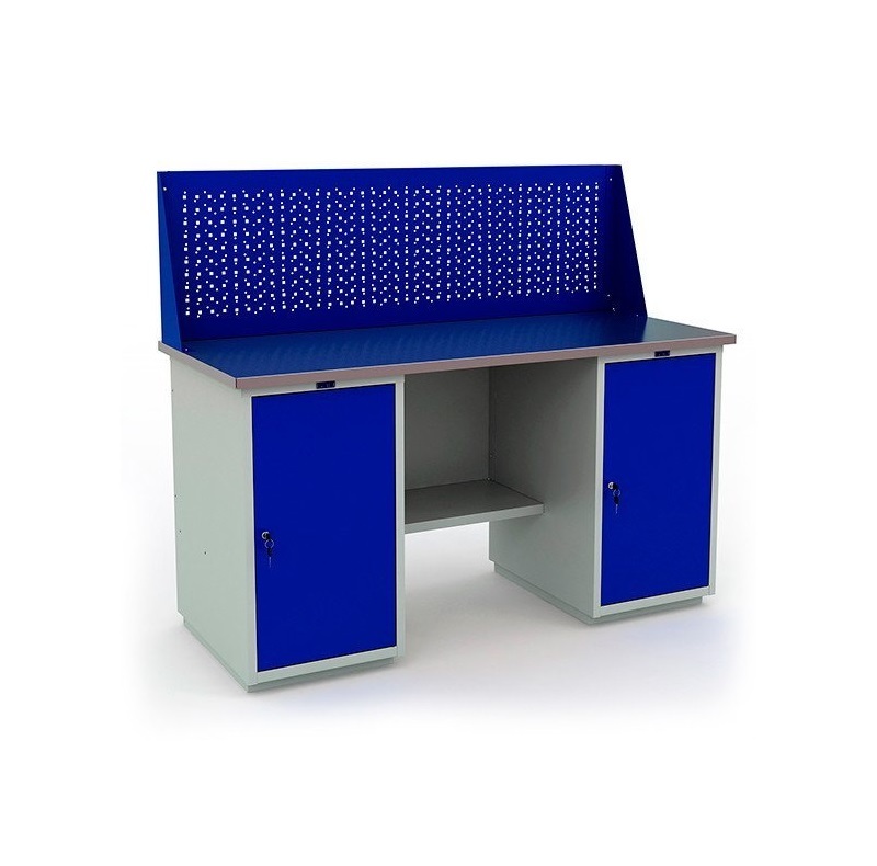 Верстак Profi 866x1600x700 (тумба WD-1 + тумба WD-1 + Экран 1600)