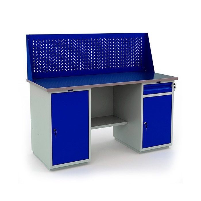 Верстак Profi 866x1600x700 (тумба WD-1 + тумба WD-2 + Экран 1600)