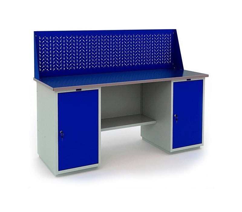 Верстак Profi 866x1800x700 (тумба WD-1 + тумба WD-1 + Экран 1800)