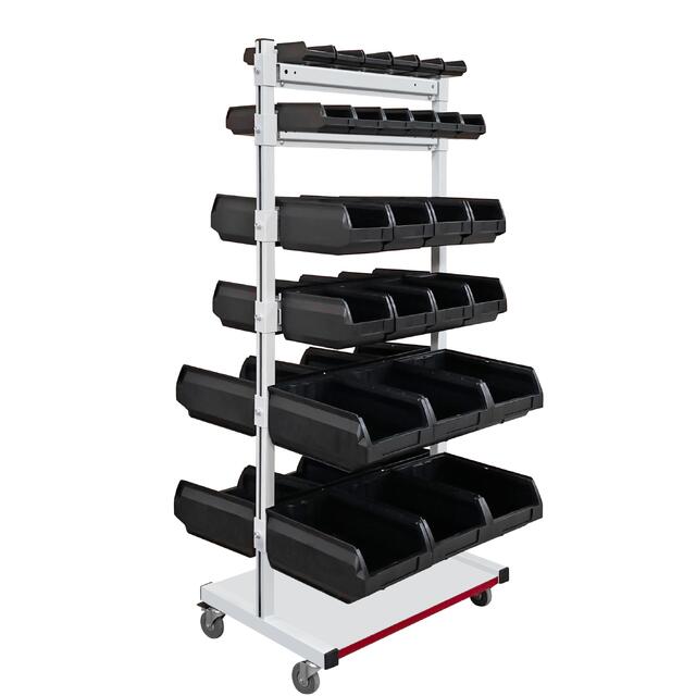 Стойка мобильная для лотков СМЛ