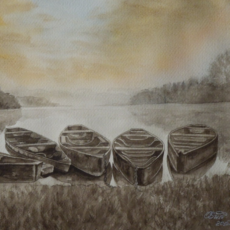 Лодки у берега, 234