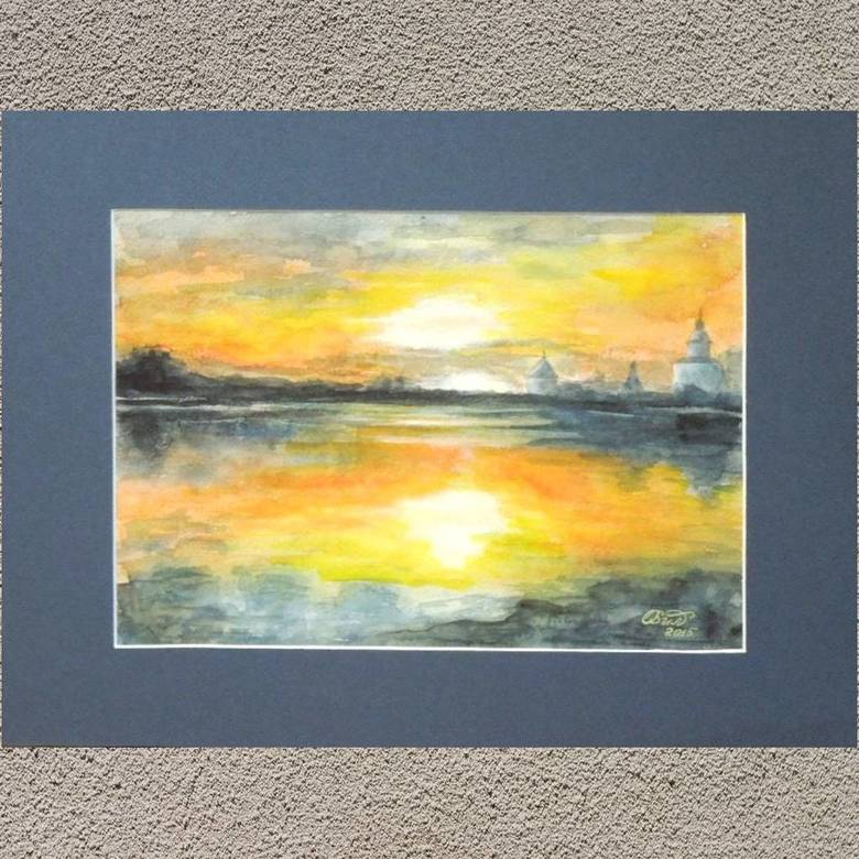 Закат над храмом 243