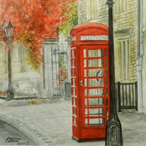 Английская телефонная будка 247