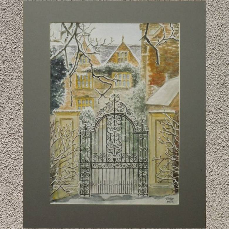 Кружевные ворота 254