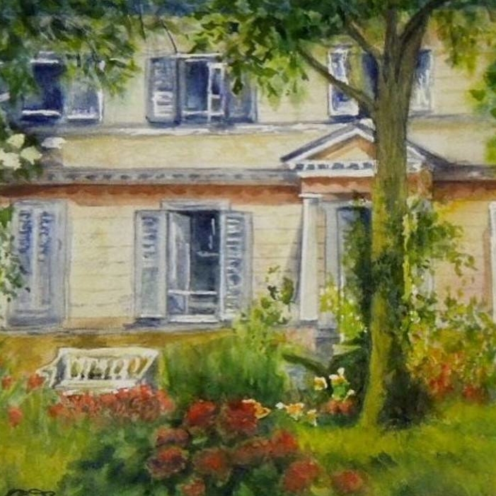 Дом в Рюэйле, по мотивам Э.Мане.  № 263