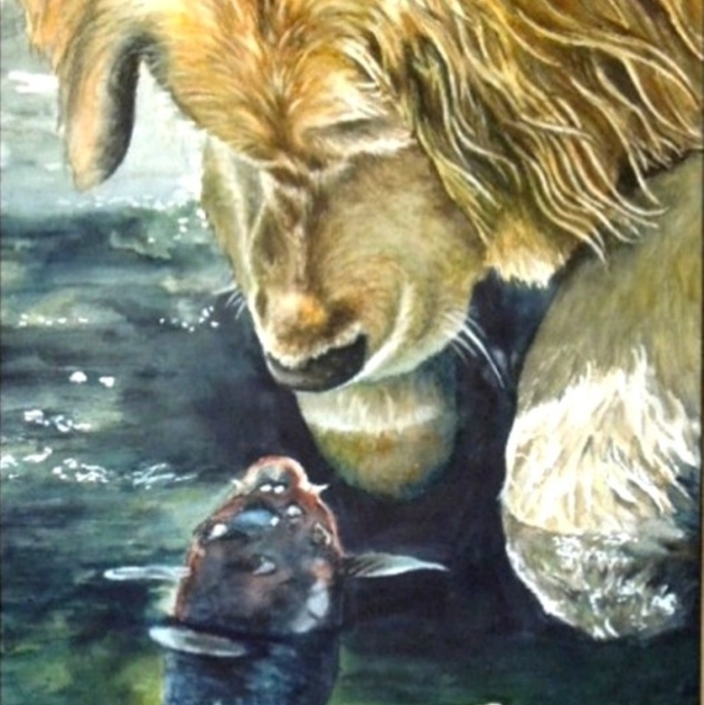 Кто ты?  № 275 собака и рыбка