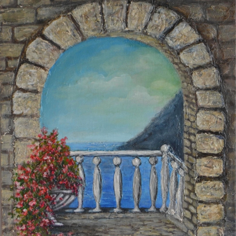 Вид с балкона № 297