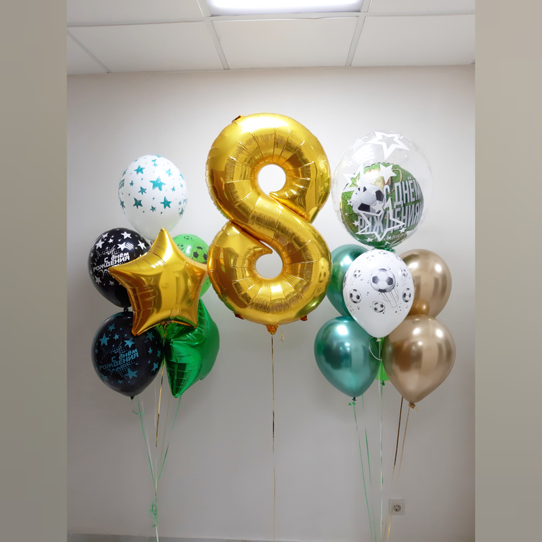 Букет с Цифрой 8