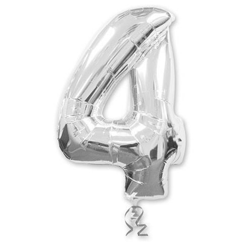 А ЦИФРА 4 Silver