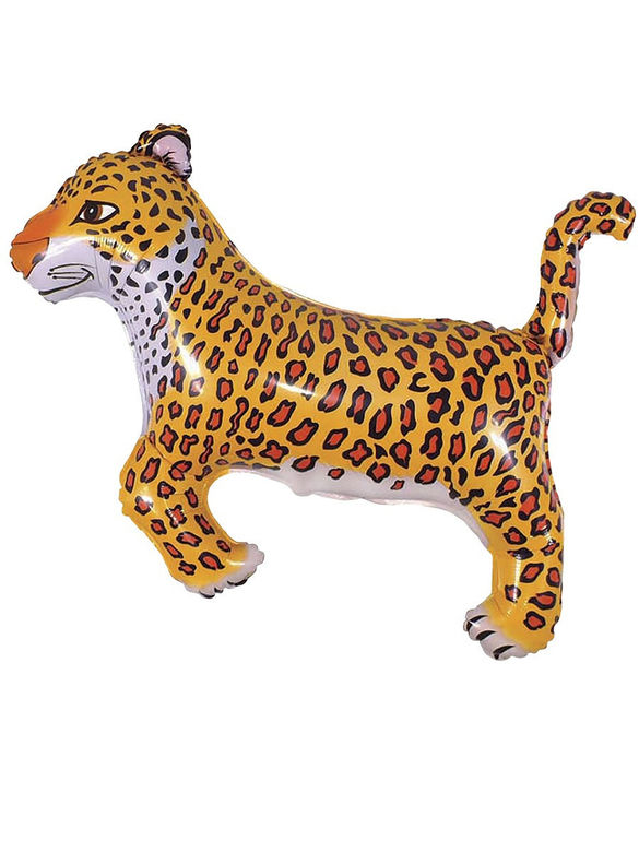 Леопард большой шар фигурка