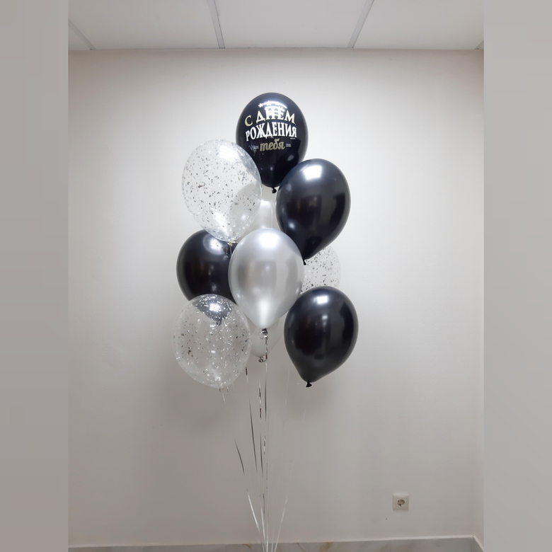 Букет из 10 шаров