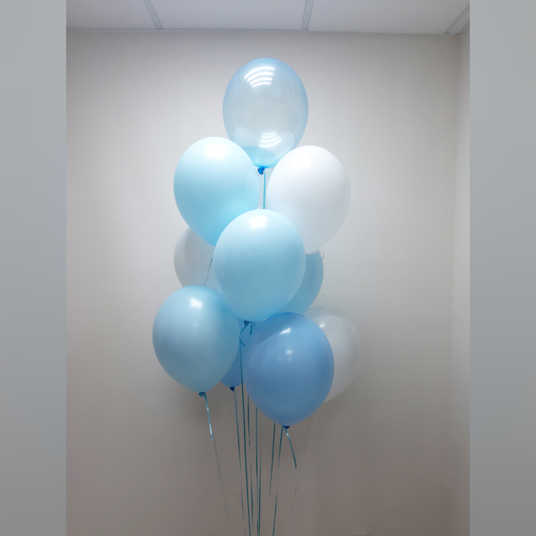 Букет для мальчика 11 шаров