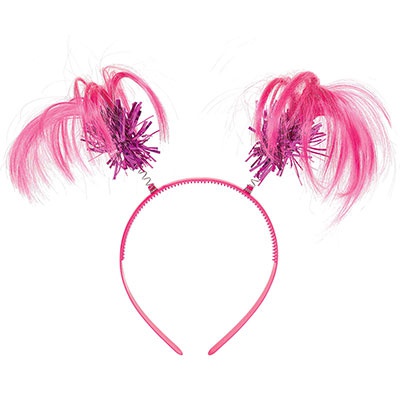 Ободок-антенки Хвостики розовые/A