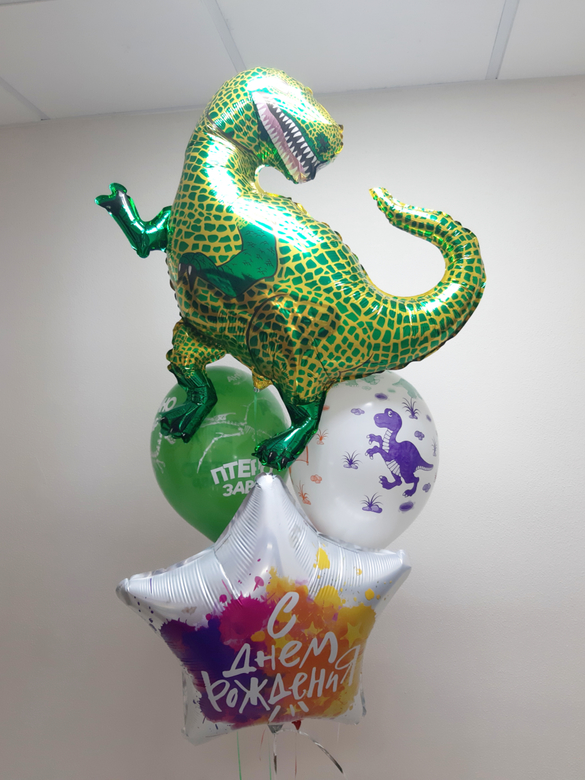 Тираннозавр в букете