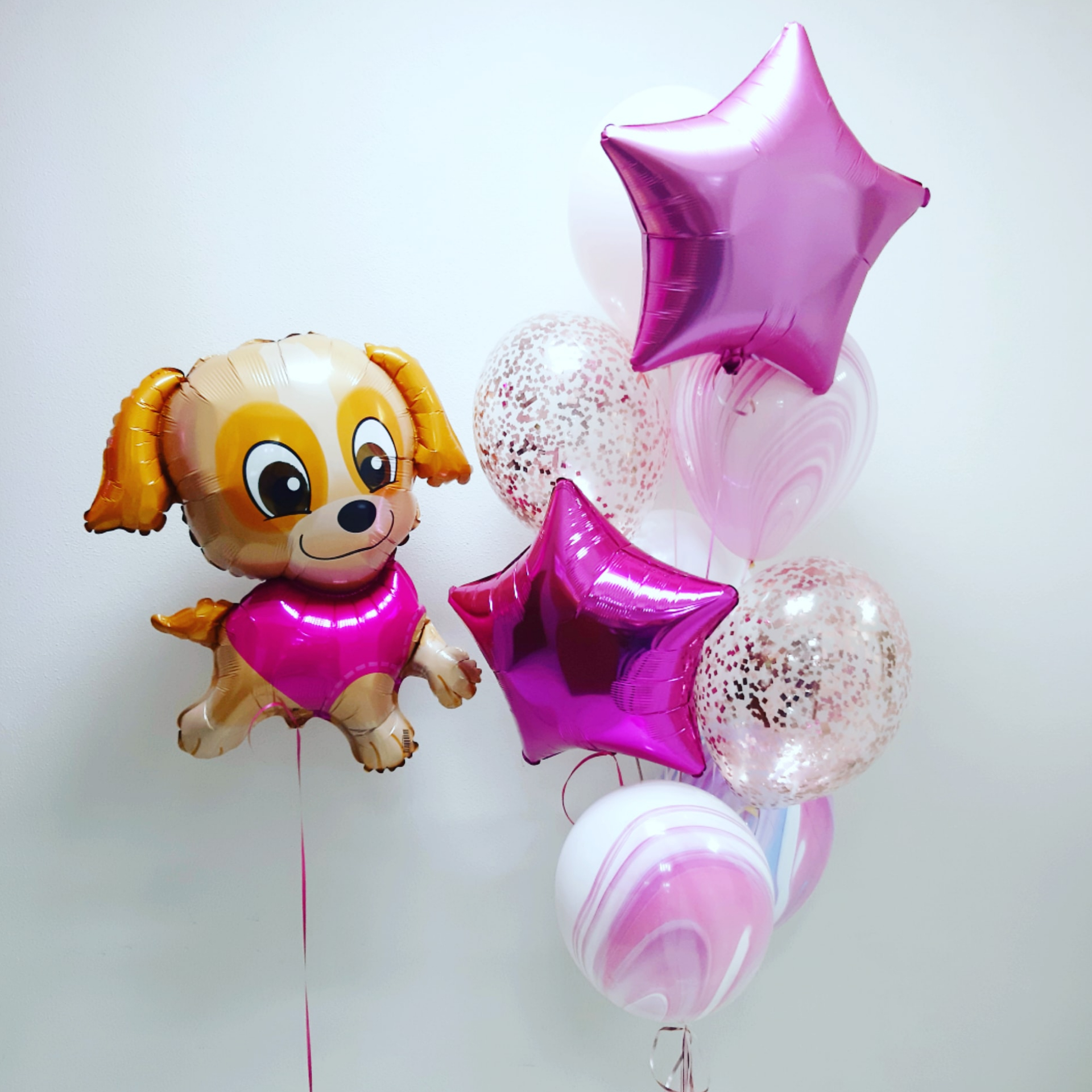 Букет для девочки и Скай