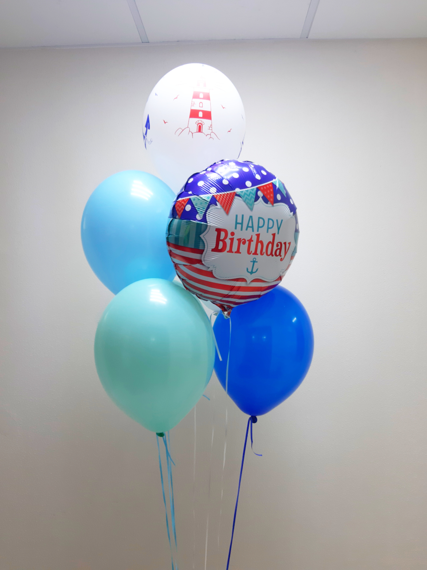 Букет с морской тематикой