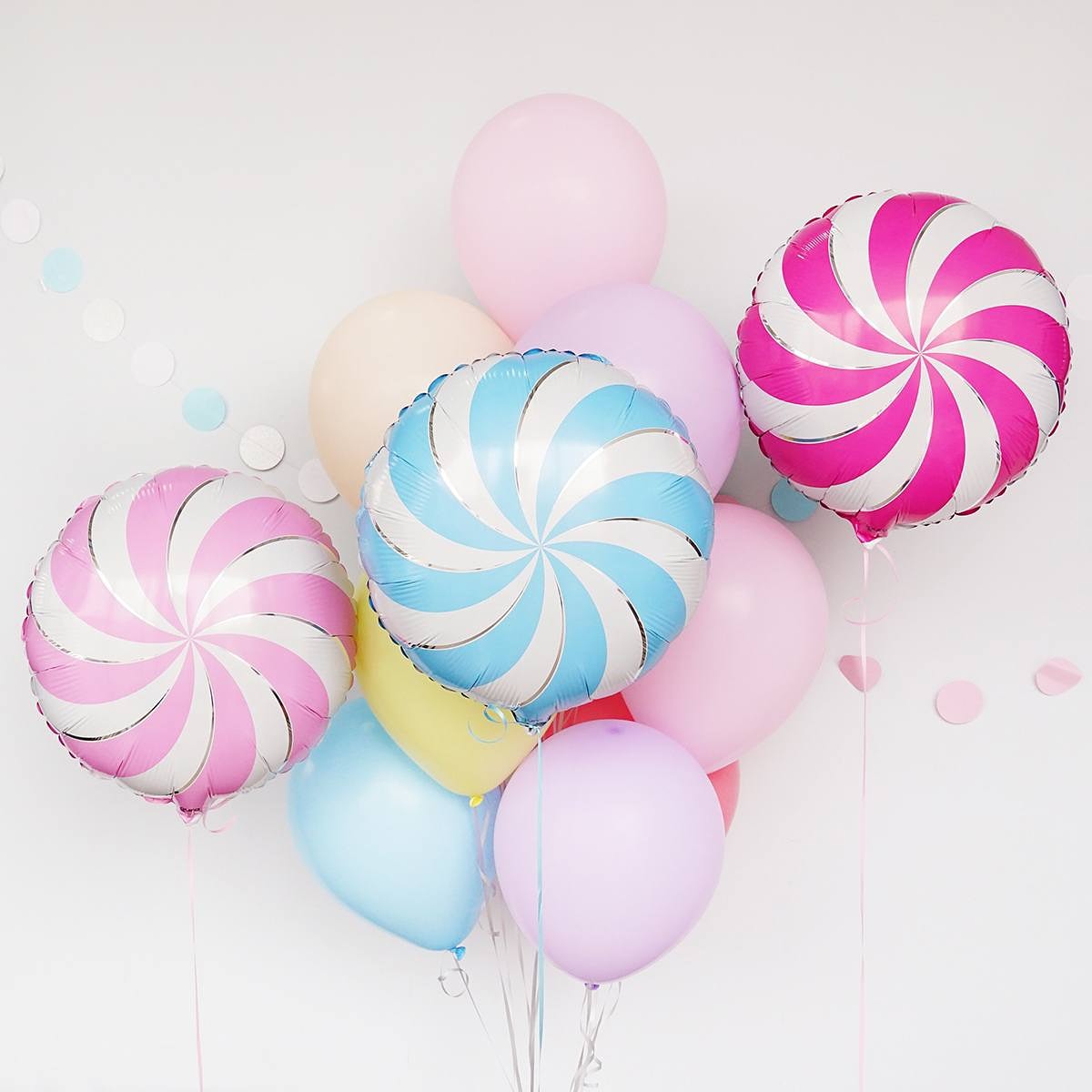 Леденцы и обычные шары