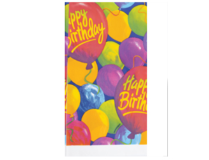 Скатерть п/э HB Шары 1,4х2,6м/A